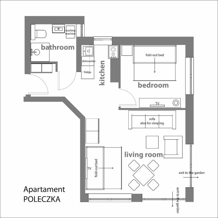Apartament Poleczka Zakopane Koscielisko Экстерьер фото